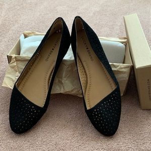 Lucky 🍀 brand Black suede flats